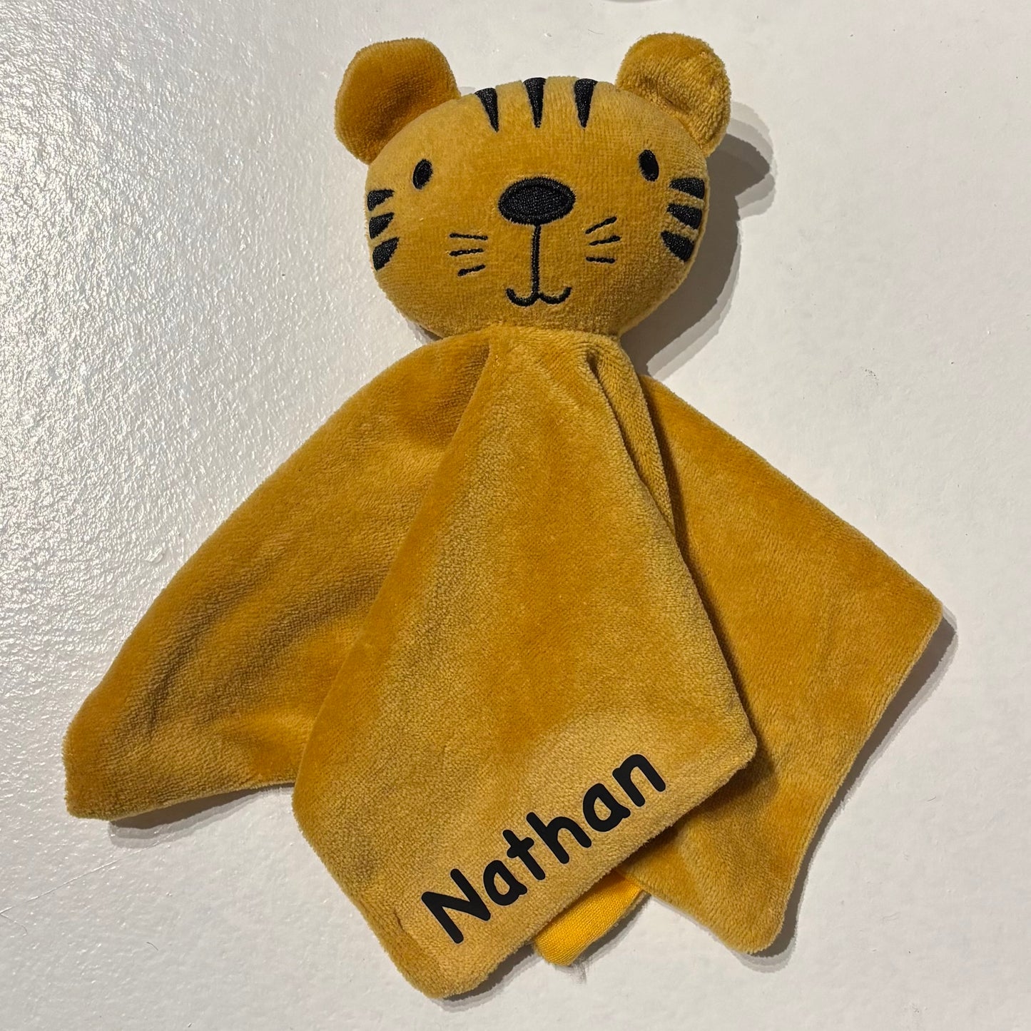 Knuffeldoekje Tijger (met naam)