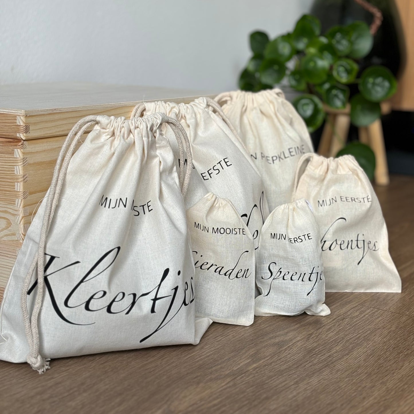 Happy productz - Bewaarzakje 'mijn eerste schoentjes'