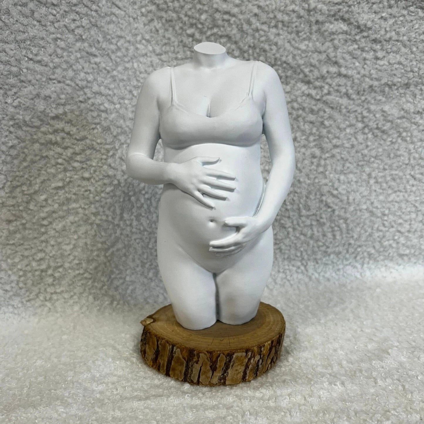 3D zwangerschaps-beeldje: 'Klassiek buikje'